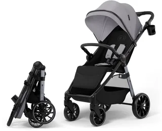 GRANDE 2 Buggy - Ruime zitting - Compact inklapbaar by Kinderkraft in Grey – product photo 1 of 3