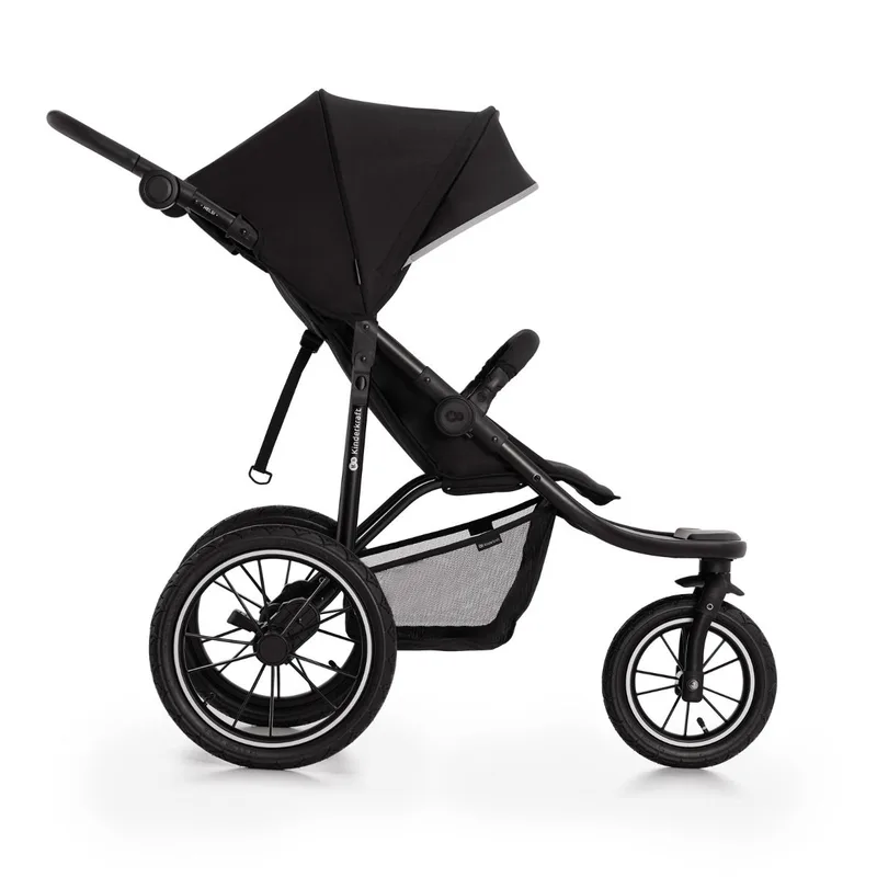 HELSI 2 - Kinderwagen - All-terrain - 3 Luchtbanden von Kinderkraft in Schwarz – Produktfoto 4 von 4
