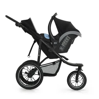 HELSI 2 - Kinderwagen - All-terrain - 3 Luchtbanden von Kinderkraft in Schwarz – Produktfoto 3 von 4