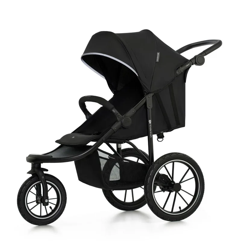 HELSI 2 - Kinderwagen - All-terrain - 3 Luchtbanden von Kinderkraft in Schwarz – Produktfoto 2 von 4