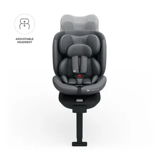 I-360 2 PLUS Autostoel – 40-150 cm i-Size – Met Isofix – Groep 0/1/2/3 – Tot 12 Jaar by Kinderkraft in Grey – product photo 3 of 4