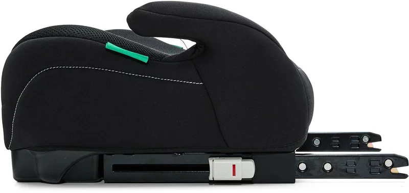 I-BOOST 2 PRO i-Size - Zitverhoger - ISOFIX - Autostoel Booster - 125-150 cm 22-36 kg – 6-12 Jaar – R129 Goedgekeurd von Kinderkraft in Schwarz – Produktfoto 2 von 4