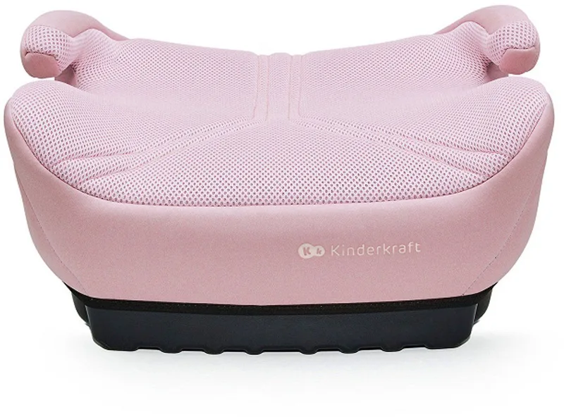 I-BOOST 2 PRO i-Size - Zitverhoger - ISOFIX - Autostoel Booster - 125-150 cm 22-36 kg – 6-12 Jaar – R129 Goedgekeurd by Kinderkraft in Pink – product photo 3 of 4
