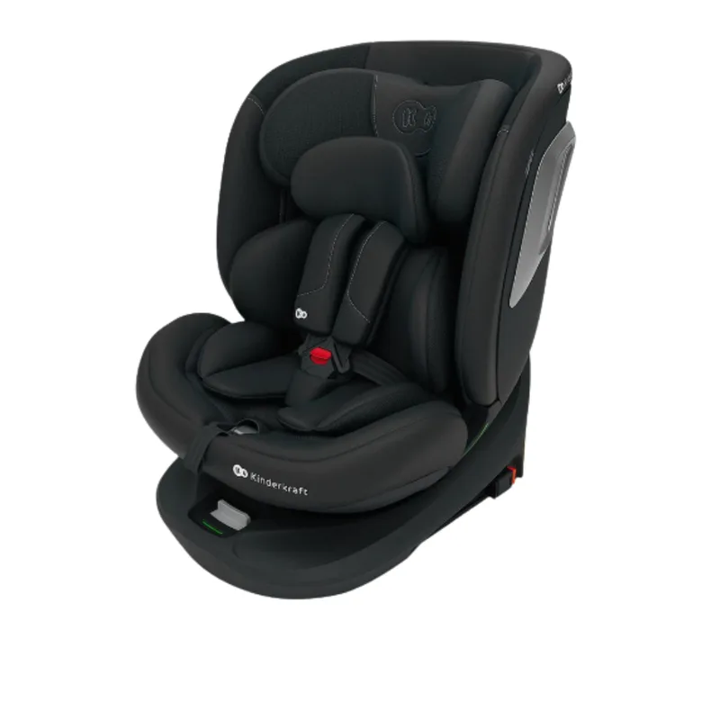 I-GROW 2 PLUS Autostoel – 40-150 cm i-Size – Met Isofix – Groep 0/1/2/3 – Tot 12 Jaar von Kinderkraft in Schwarz – Produktfoto 3 von 4