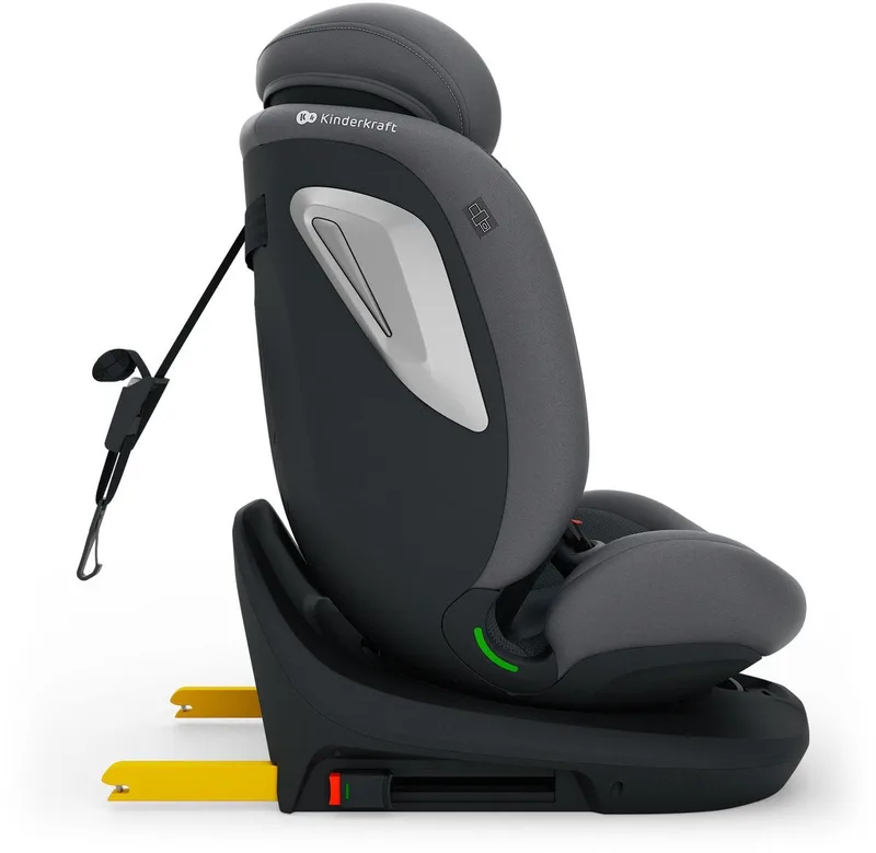 I-GROW 2 PLUS Autostoel – 40-150 cm i-Size – Met Isofix – Groep 0/1/2/3 – Tot 12 Jaar by Kinderkraft in Grey – product photo 3 of 4