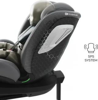I-GROW 2 PLUS Autostoel – 40-150 cm i-Size – Met Isofix – Groep 0/1/2/3 – Tot 12 Jaar by Kinderkraft in Grey – product photo 4 of 4