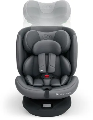 I-GROW 2 PLUS Autostoel – 40-150 cm i-Size – Met Isofix – Groep 0/1/2/3 – Tot 12 Jaar by Kinderkraft in Grey – product photo 2 of 4