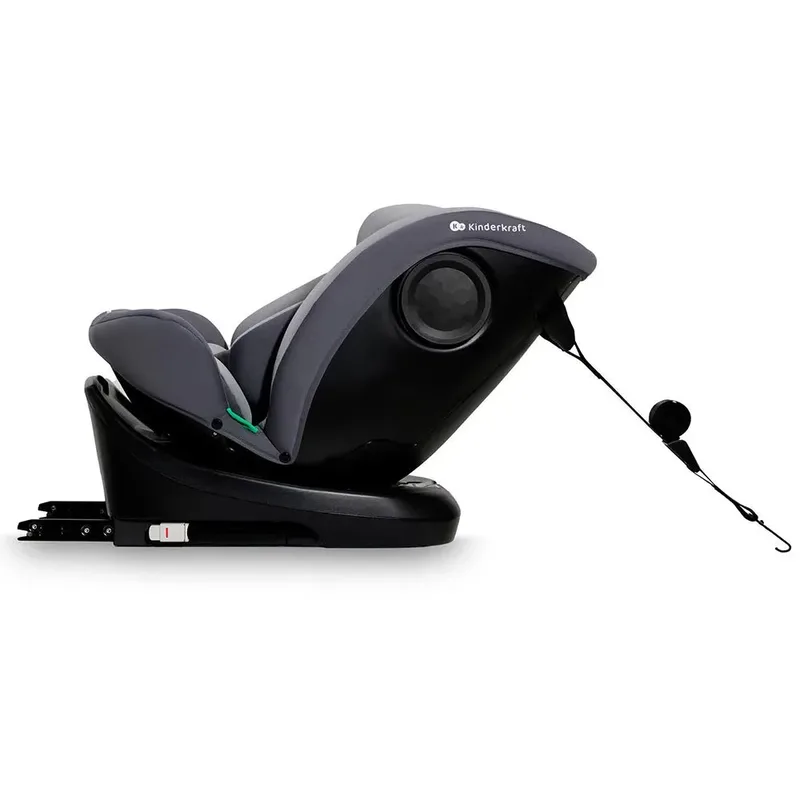 I-GROW I-SIZE Autostoel – 40-150 cm – Met Isofix – 360 - Groep 0/1/2/3 – Tot 12 Jaar by Kinderkraft in Grey – product photo 4 of 6