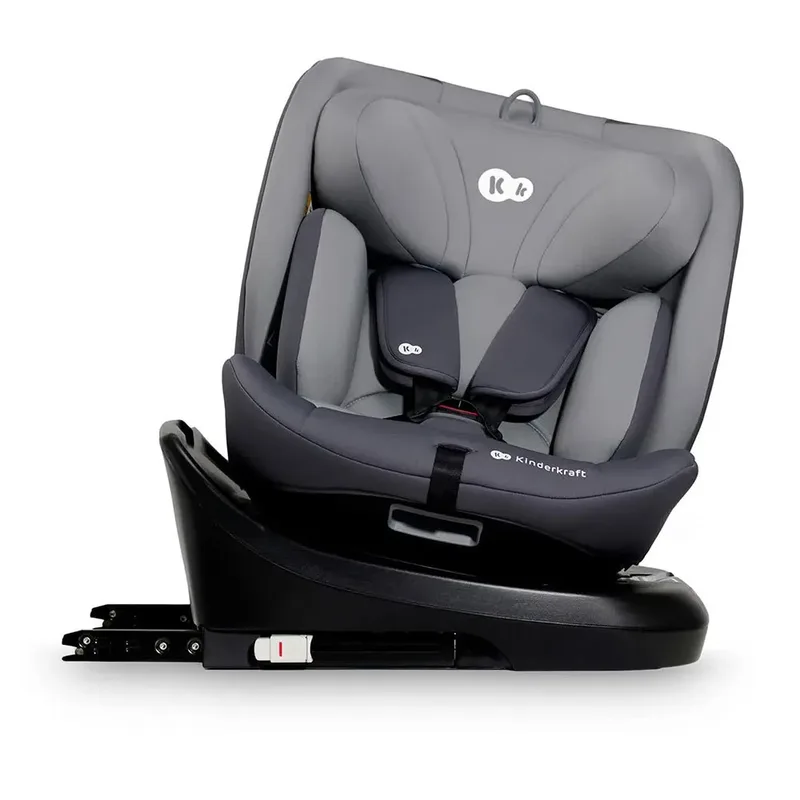 I-GROW I-SIZE Autostoel – 40-150 cm – Met Isofix – 360 - Groep 0/1/2/3 – Tot 12 Jaar by Kinderkraft in Grey – product photo 3 of 6
