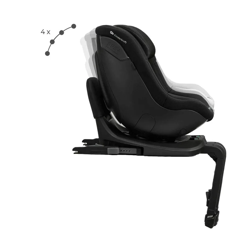 I-GUARD PRO Autostoel – 61-105 cm – i-Size – Met Isofix – 360° Draaibaar von Kinderkraft in Schwarz – Produktfoto 3 von 3