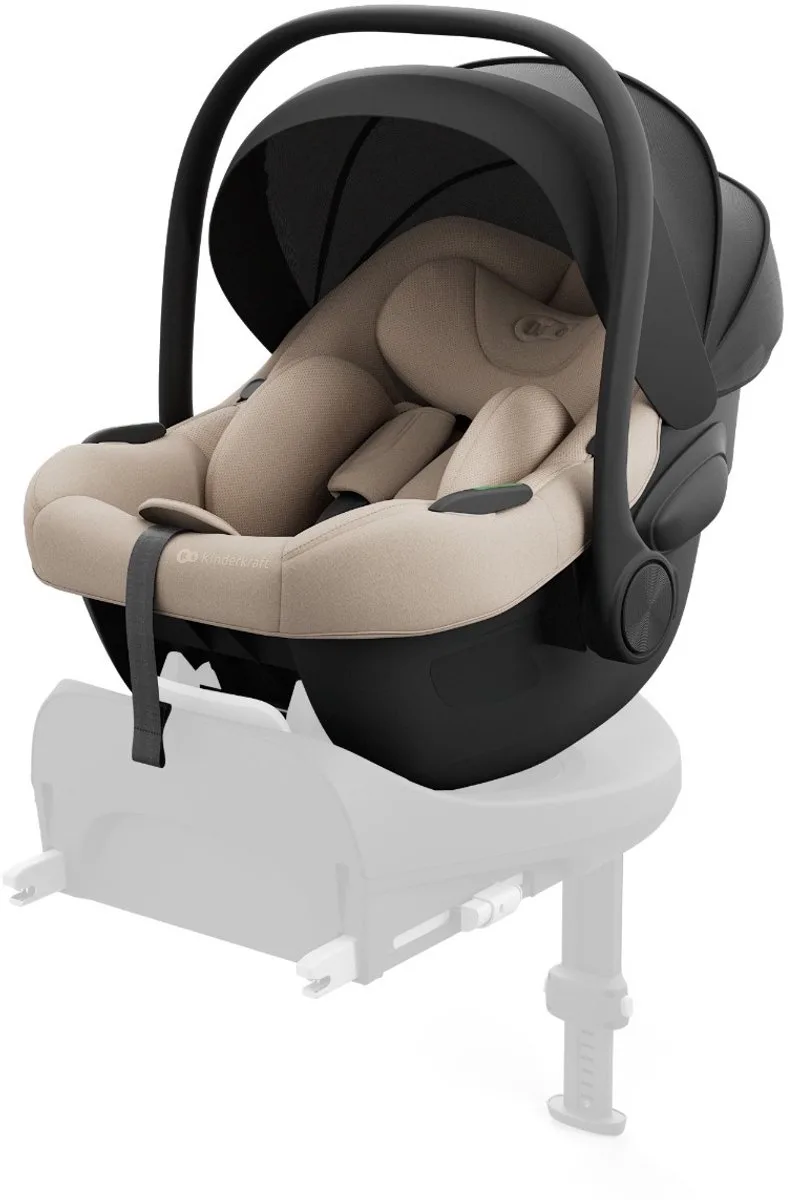 I-LITE - Autostoel - i-Size - Lichtgewicht 3,2 kg van Kinderkraft in Beige – productfoto