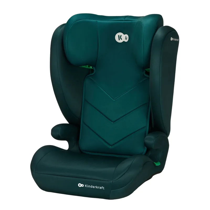 I-SPARK 2 PLUS i-Size Autostoel - 100-150 cm 2-in-1 met boosterfunctie 10-standen hoofdsteun by Kinderkraft in Green – product photo 2 of 4