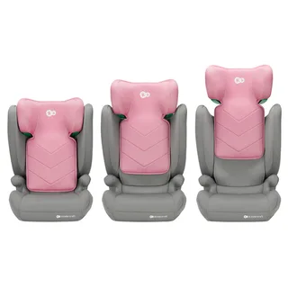 I-SPARK 2 PLUS i-Size Autostoel - 100-150 cm 2-in-1 met boosterfunctie 10-standen hoofdsteun by Kinderkraft in Pink – product photo 4 of 4