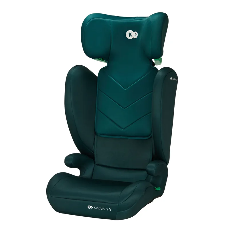 I-SPARK 2 PLUS i-Size Autostoel - 100-150 cm 2-in-1 met boosterfunctie 10-standen hoofdsteun by Kinderkraft in Green – product photo 3 of 4