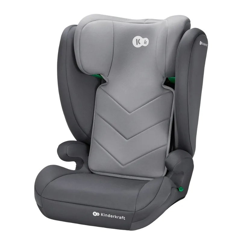 I-SPARK 2 PLUS i-Size Autostoel - 100-150 cm 2-in-1 met boosterfunctie 10-standen hoofdsteun by Kinderkraft in Grey – product photo 2 of 4