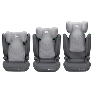 I-SPARK 2 PLUS i-Size Autostoel - 100-150 cm 2-in-1 met boosterfunctie 10-standen hoofdsteun by Kinderkraft in Grey – product photo 4 of 4
