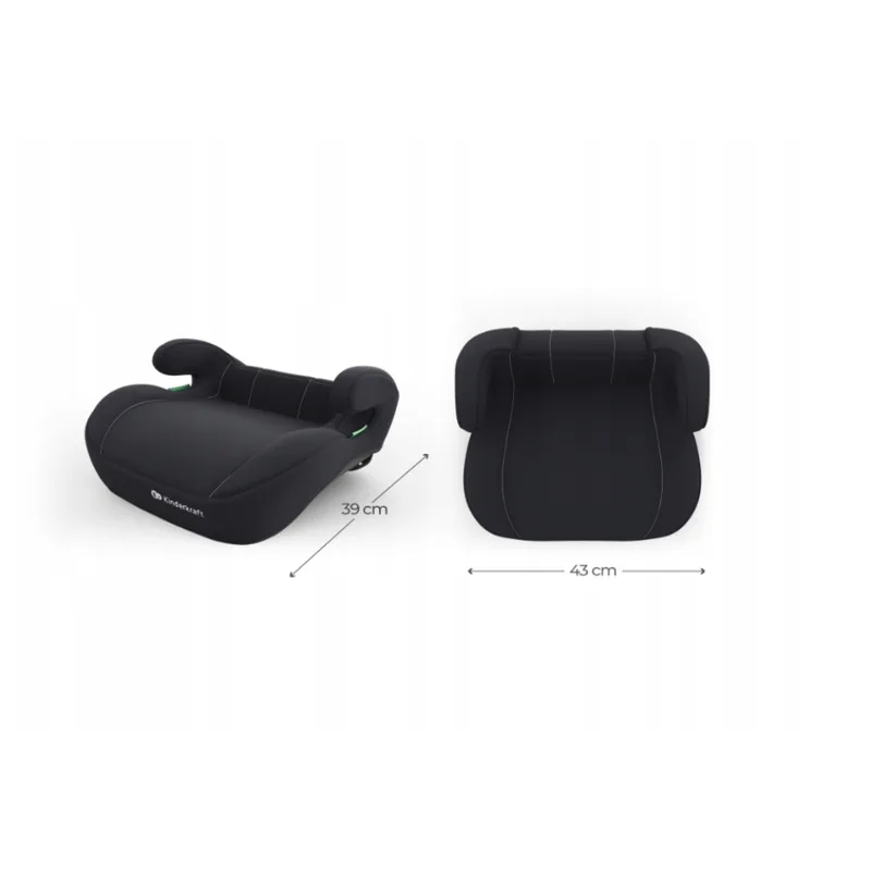 I-SPARK 2 PLUS i-Size Autostoel - 100-150 cm 2-in-1 met boosterfunctie 10-standen hoofdsteun von Kinderkraft in Schwarz – Produktfoto 4 von 4