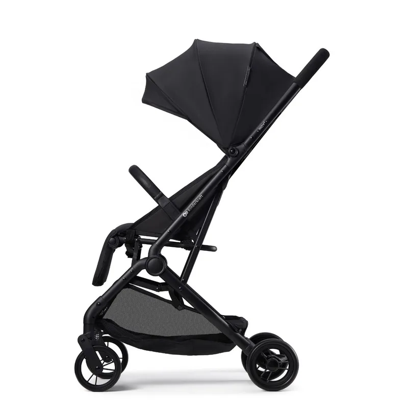 INDY 3 Buggy – Voor Pasgeborenen tot 15 kg – Compact en Eénhandig Inklapbaar, Verstelbare Rugleuning en Voetensteun by Kinderkraft in Black – product photo 3 of 4