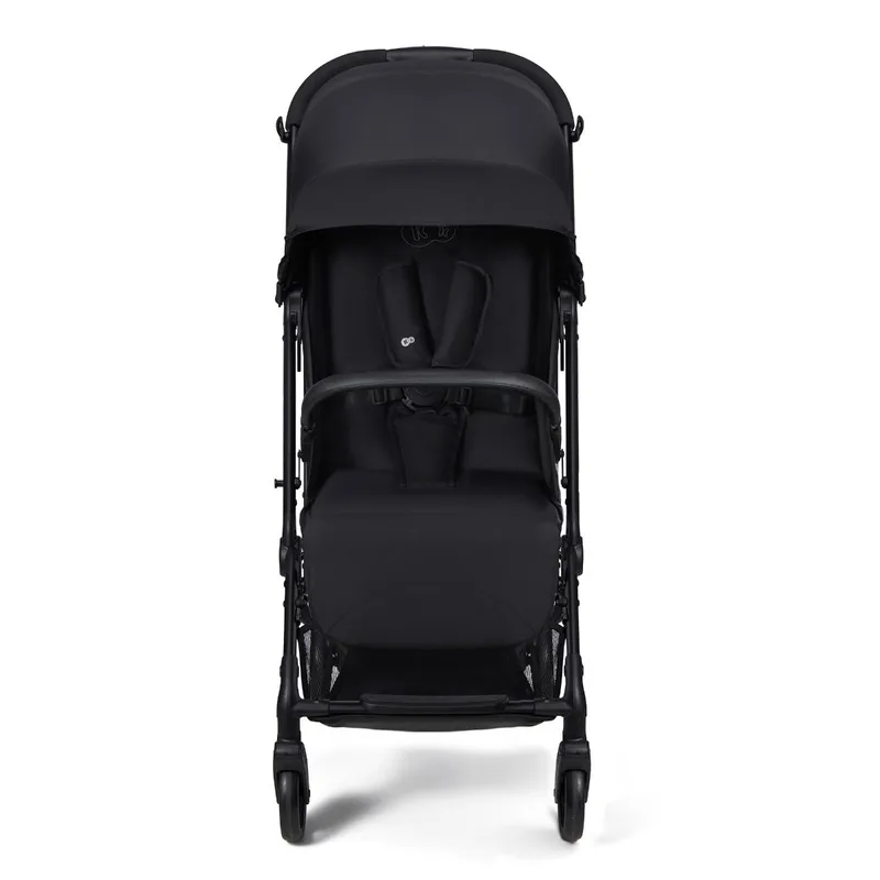 INDY 3 Buggy – Voor Pasgeborenen tot 15 kg – Compact en Eénhandig Inklapbaar, Verstelbare Rugleuning en Voetensteun by Kinderkraft in Black – product photo 2 of 4