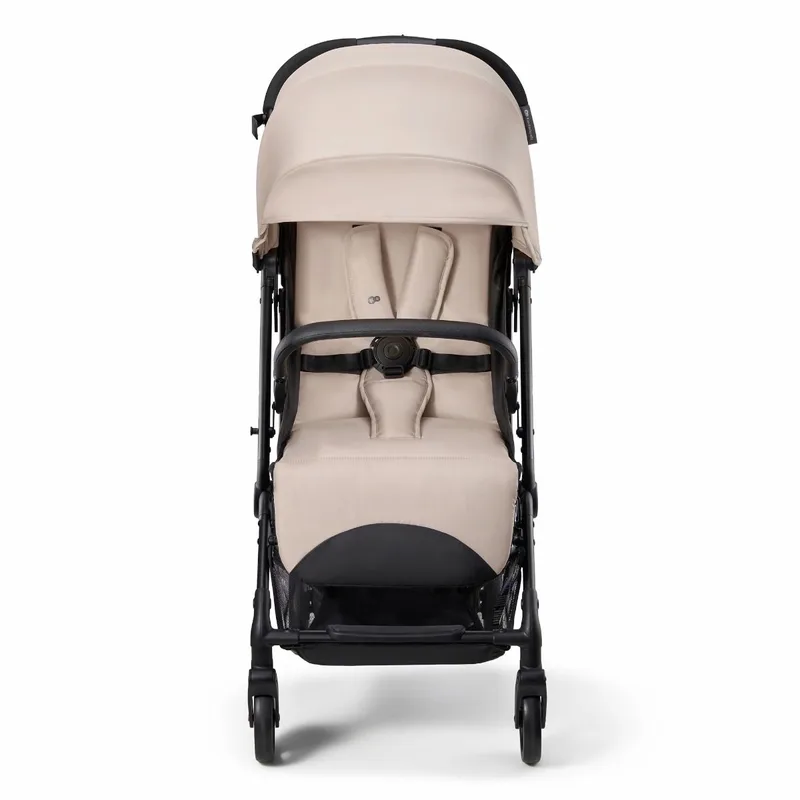 INDY 3 Buggy – Voor Pasgeborenen tot 15 kg – Compact en Eénhandig Inklapbaar, Verstelbare Rugleuning en Voetensteun by Kinderkraft in Beige – product photo 3 of 4