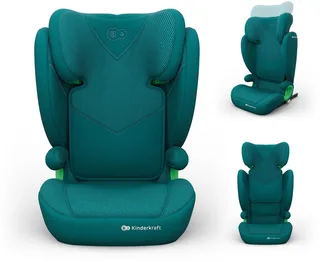 JUNIOR FIX 2 PLUS - Autostoel - Meegroeiend - 100-150 cm by Kinderkraft in Green – product photo 1 of 4