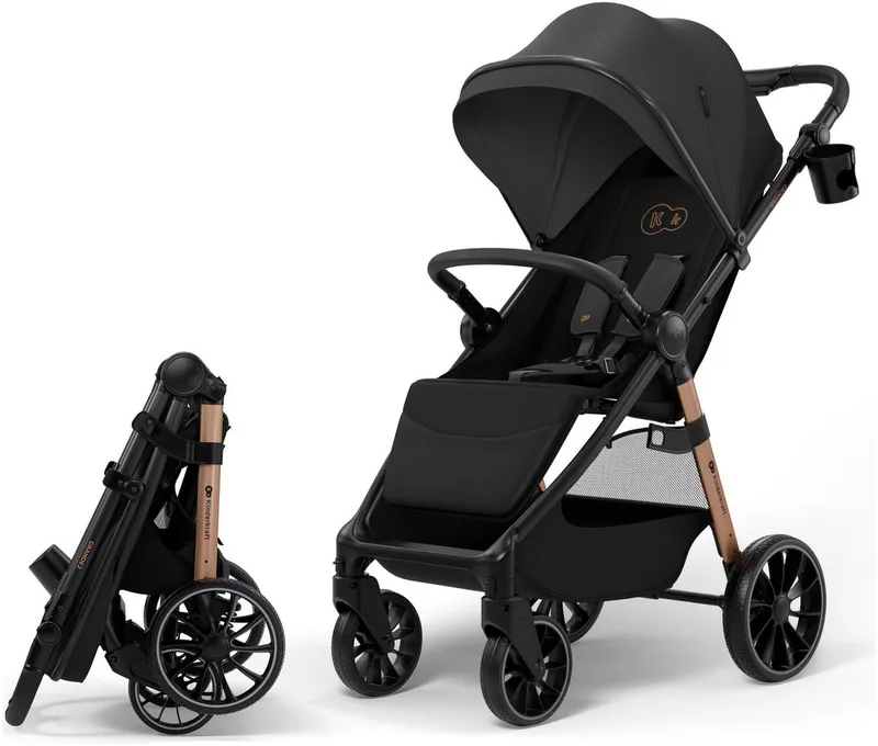 Kinder-Buggy Grande 2 van Kinderkraft in Schwarz – productfoto