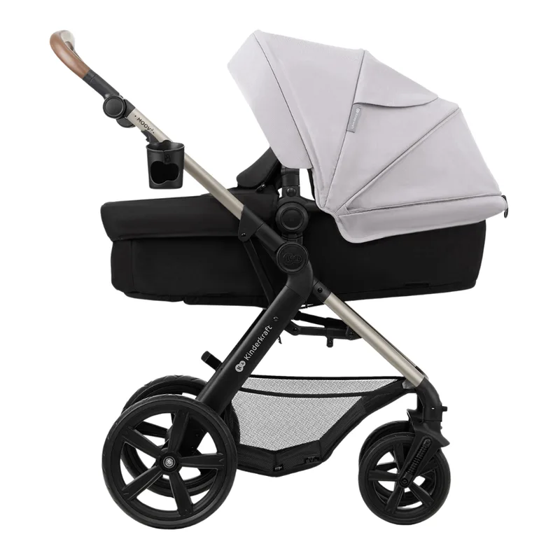 Kombi-Kinderwagen MOOV 2 3IN1, mit EVA-Rädern by Kinderkraft in Grey – product photo 3 of 4