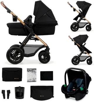 Kombi-Kinderwagen MOOV 2 Air 3IN1, (Set), mit Luftreifen by Kinderkraft in Black – product photo 1 of 3