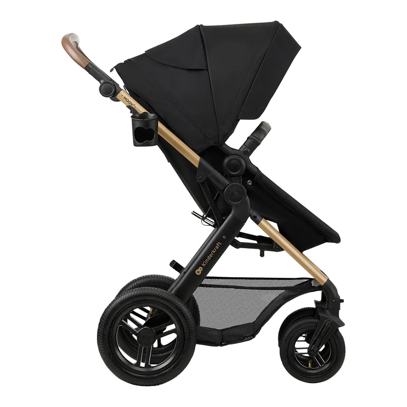 Kombi-Kinderwagen MOOV 2 Air 3IN1, (Set), mit Luftreifen by Kinderkraft in Black – product photo 2 of 3