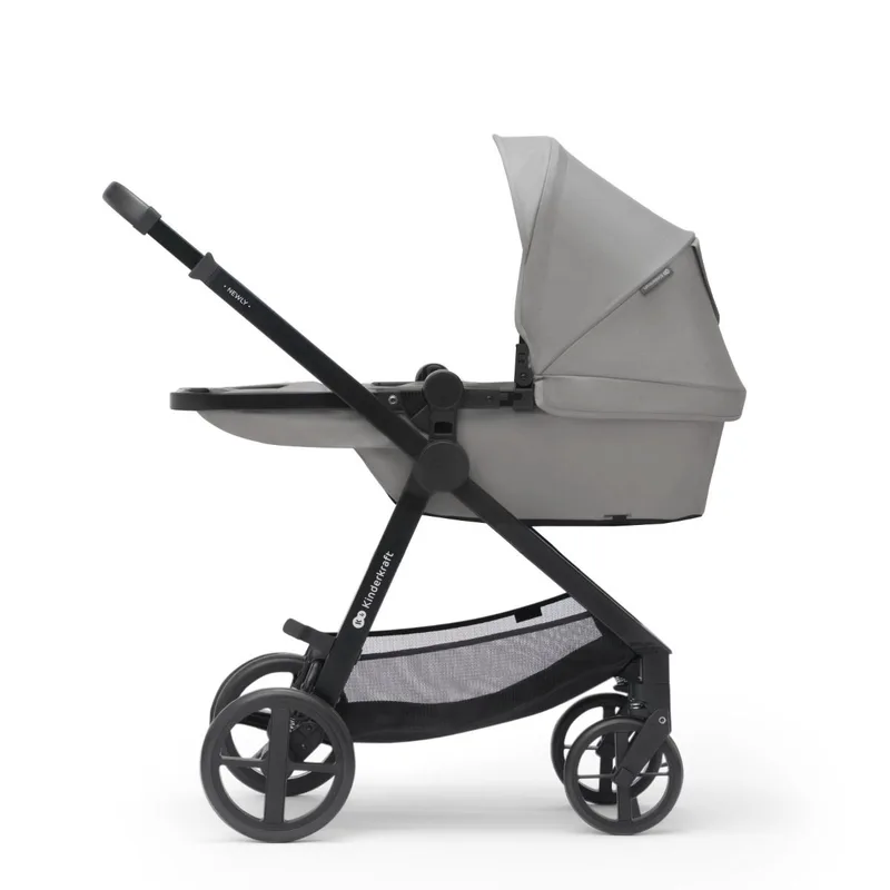 Kombi-Kinderwagen NEWLY 3IN1 MINK PRO, (Set) von Kinderkraft in Grau – Produktfoto 3 von 4
