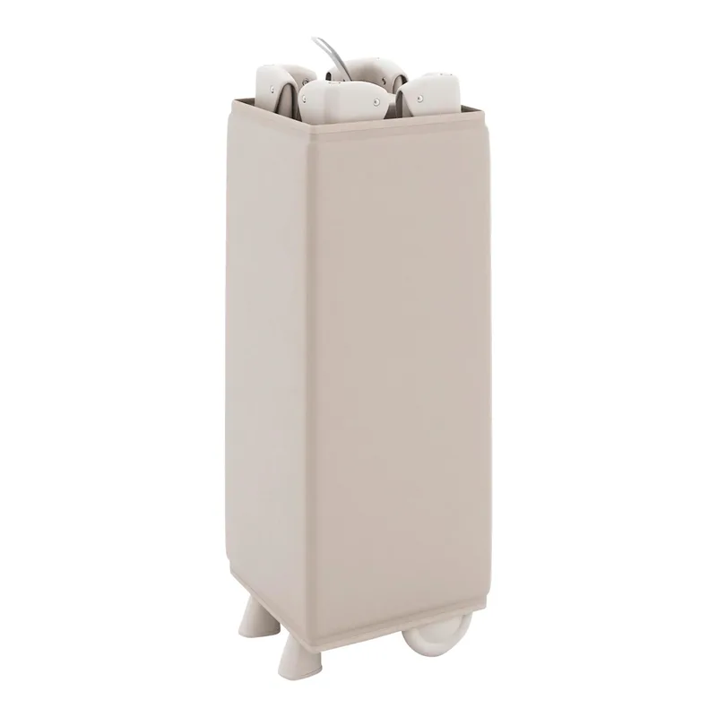 LEODY UP - Campingbedje - 2-in-1 - Snel Inklapbaar - Verstelbare Bodemhoogte - Beige von Kinderkraft in Beige – Produktfoto 2 von 3
