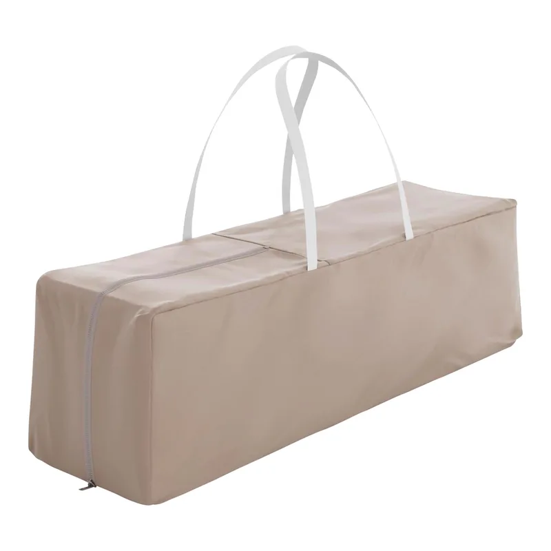 LEODY UP - Campingbedje - 2-in-1 - Snel Inklapbaar - Verstelbare Bodemhoogte - Beige von Kinderkraft in Beige – Produktfoto 3 von 3