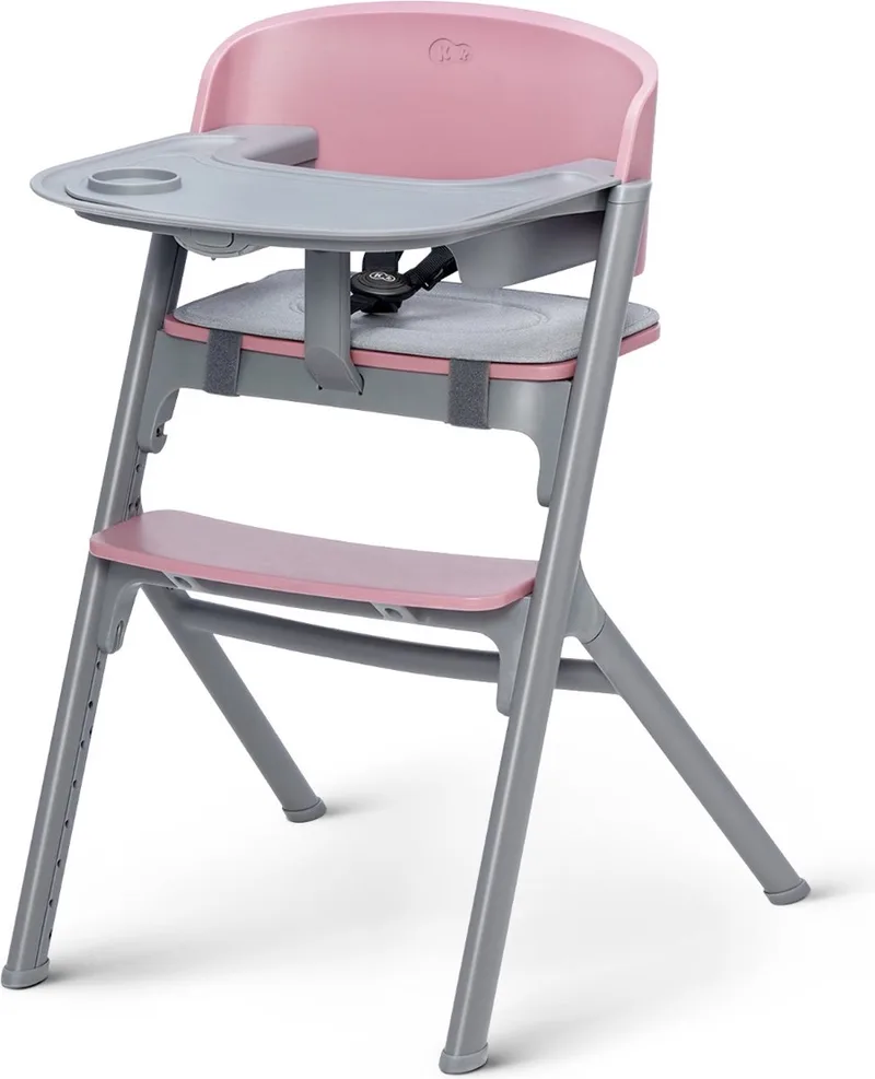 LIVY – 3-in-1 Kinderstoel – Ergonomisch & Verstelbaar – Voor kinderen van 6 maanden tot 110 kg – Minimalistisch Nederlands Design de Kinderkraft en Roze – photo produit