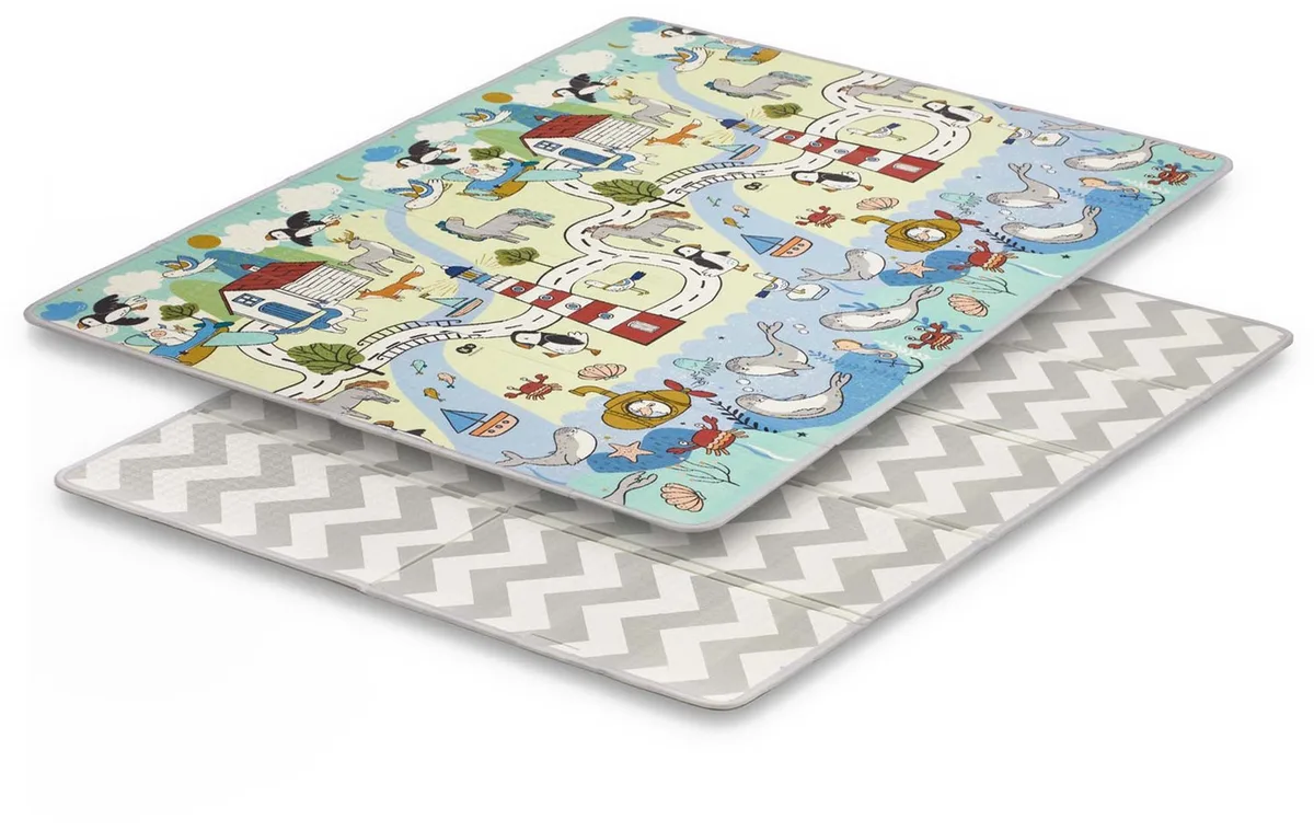 MATTY 2 Speelkleed - Dubbelzijdig - Inklapbaar in 5 sec van Kinderkraft in Meerkleurig – productfoto