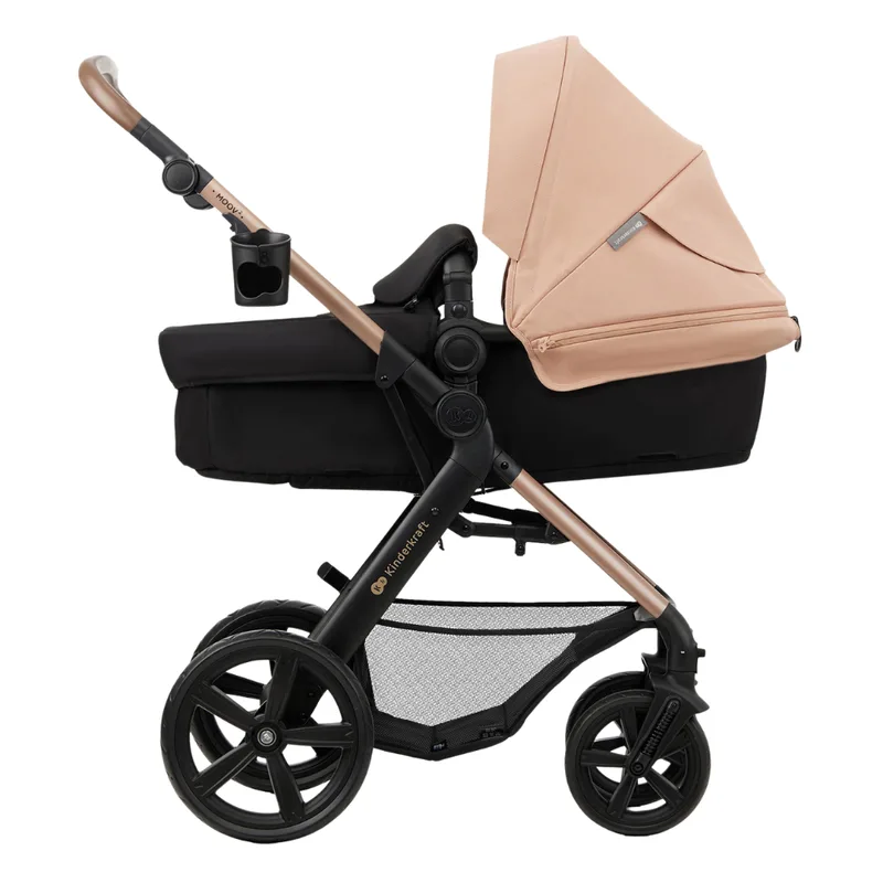 MOOV 2 - Kinderwagen - 3-in-1 - 2-in-1 Zitting - Travel System by Kinderkraft in Beige – product photo 2 of 4