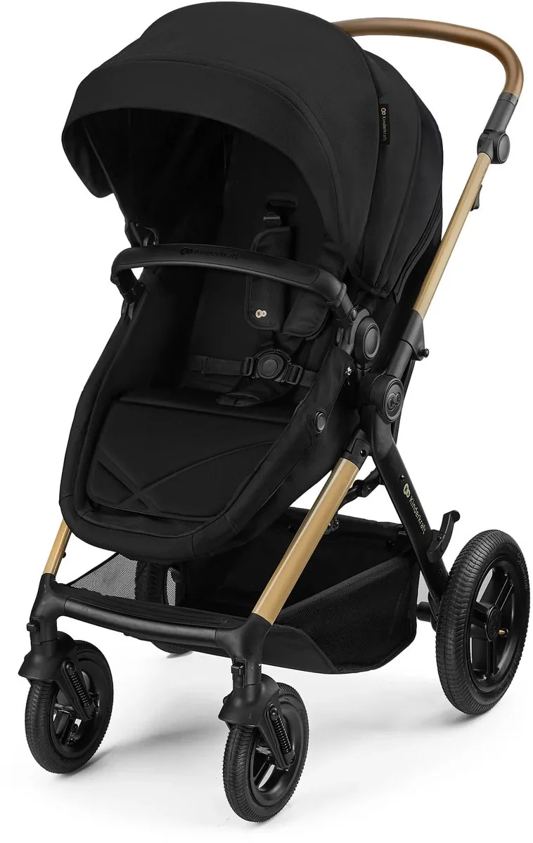 MOOV 2 XL - Kinderwagen - 3-in-1 - Panoramische Ventilatie by Kinderkraft in Zwart – product photo