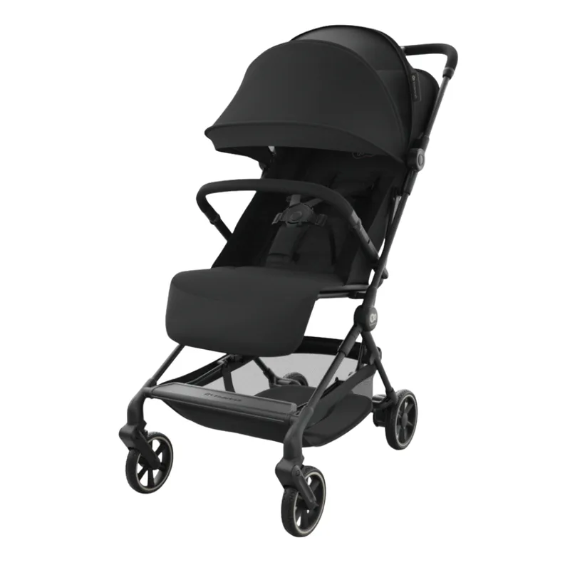 NEBO Buggy - tot 22 kg eenhandig inklappen zelfstaand compact ontwerp 5-puntsgordel schouderriem transporttas von Kinderkraft in Schwarz – Produktfoto 2 von 4