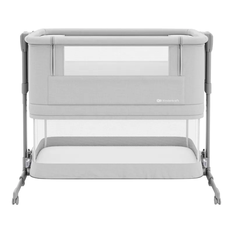 NESTEE GROW 2 - Co-sleeper - Verstelbaar - Telescopische Poten by Kinderkraft in Light grey – product photo 2 of 3
