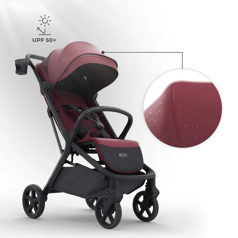 NUBI 3 Buggy – Lichtgewicht & Automatisch Inklapbaar – Tot 27 kg – Verstelbare Rugleuning by Kinderkraft in Bourgogne – product photo 3 of 3