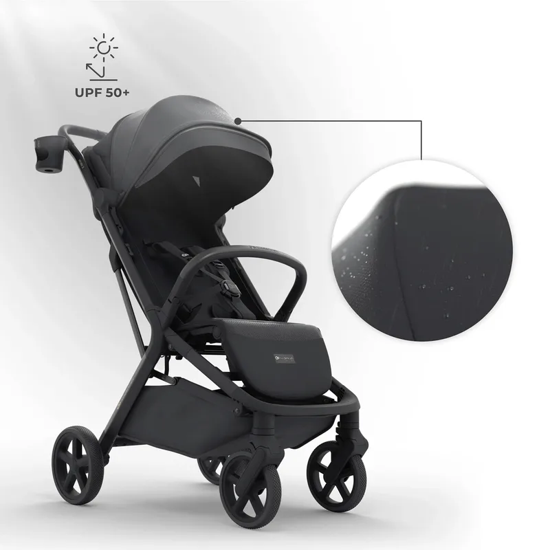 NUBI 3 Buggy – Lichtgewicht & Automatisch Inklapbaar – Tot 27 kg – Verstelbare Rugleuning by Kinderkraft in Black – product photo 3 of 3