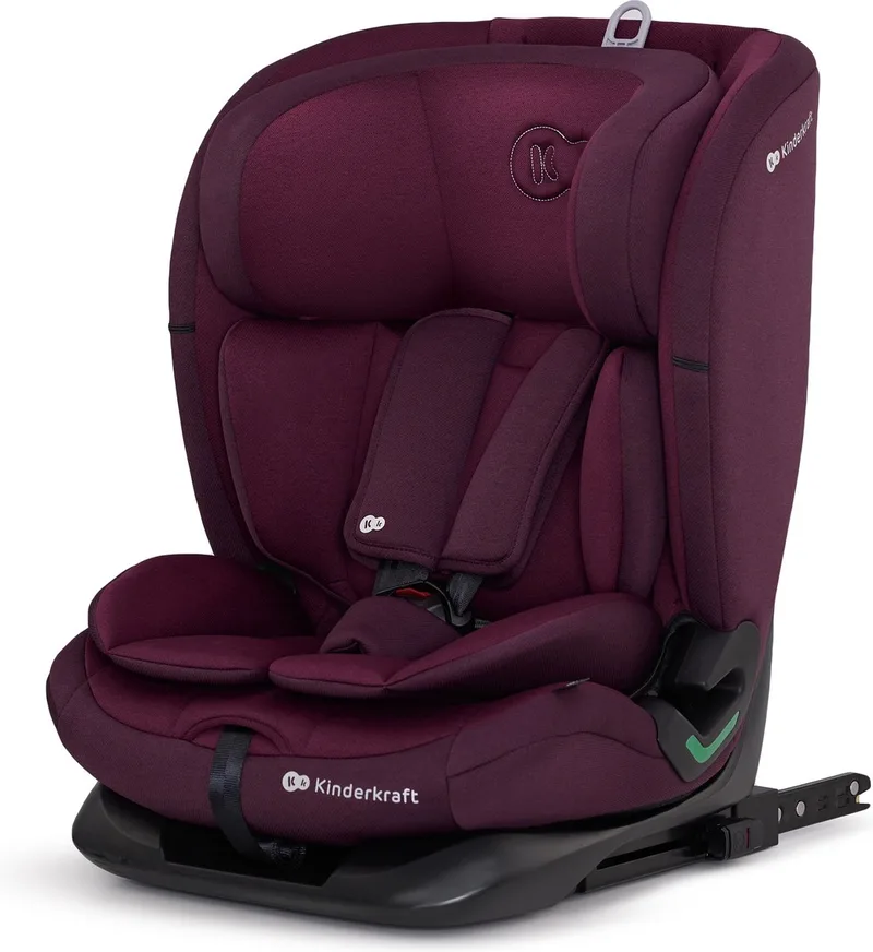 ONETO3 I-SIZE Autostoel – 76-150 cm – Met Isofix – Groep 1/2/3 by Kinderkraft in Rood – product photo