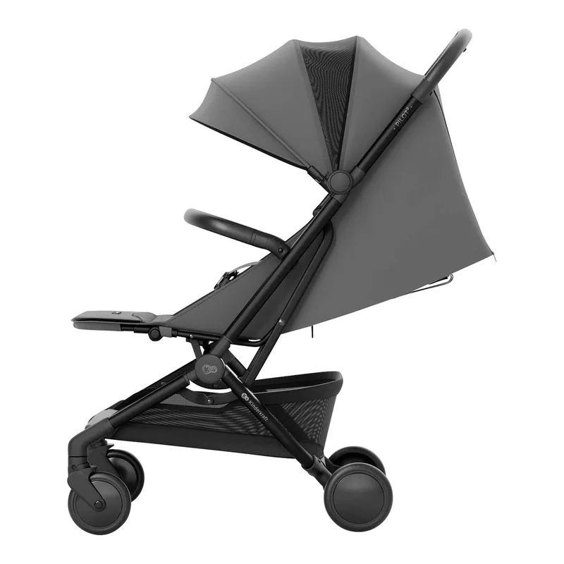 PILOT 2 - Buggy - Handbagageformaat - Tot 22kg - Compact Inklapbaar by Kinderkraft in Grey – product photo 2 of 3