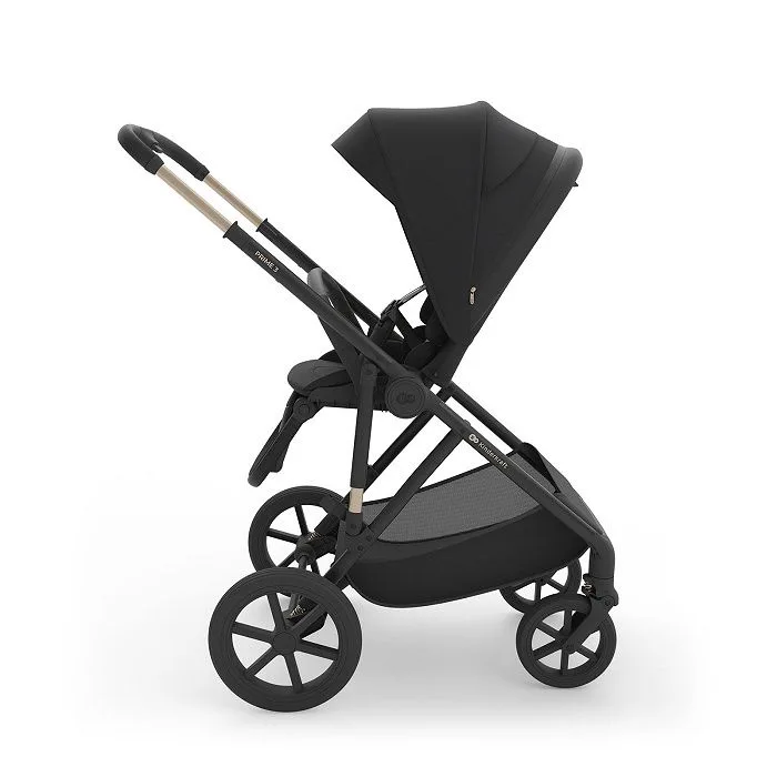 PRIME 3 Kinderwagen - licht slank frame eenhandig sturen inklapbaar met zitje memory buttons by Kinderkraft in Black – product photo 4 of 4