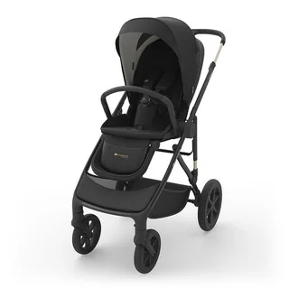 PRIME 3 Kinderwagen - licht slank frame eenhandig sturen inklapbaar met zitje memory buttons by Kinderkraft in Black – product photo 3 of 4