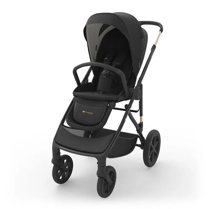PRIME 3 Kinderwagen - licht slank frame eenhandig sturen inklapbaar met zitje memory buttons by Kinderkraft in Black – product photo 3 of 4