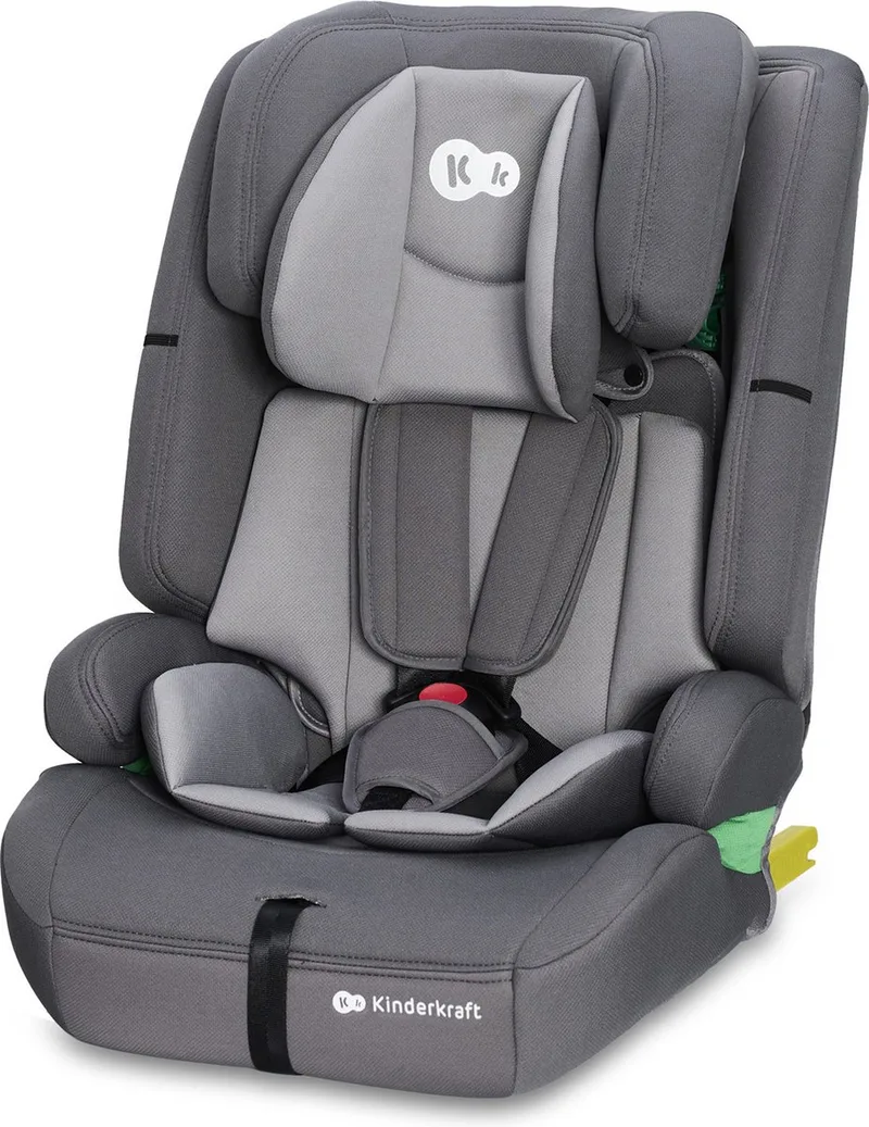 SAFETY FIX 2 I-SIZE Autostoel – 76-150 cm – Groep 1/2/3 – Tot 12 Jaar de Kinderkraft en Grijs – photo produit