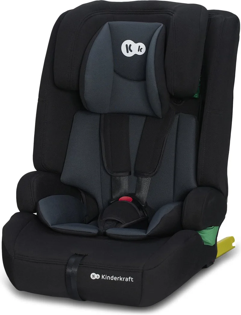 SAFETY FIX 2 I-SIZE Autostoel – 76-150 cm – Groep 1/2/3 – Tot 12 Jaar by Kinderkraft in Zwart – product photo