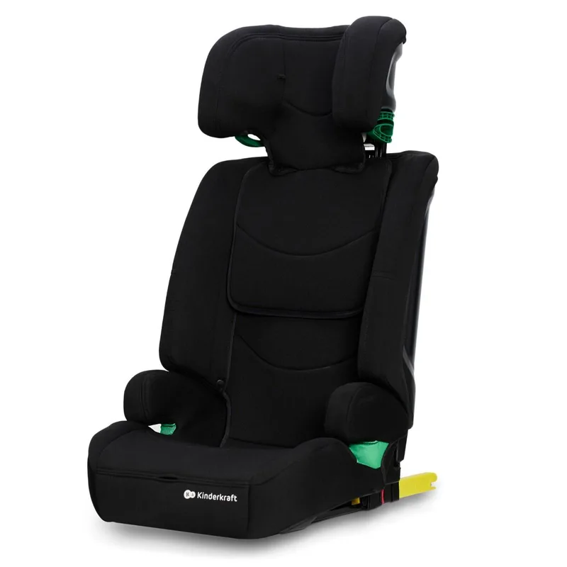 SAFETY FIX 2 I-SIZE Autostoel – 76-150 cm – Groep 1/2/3 – Tot 12 Jaar von Kinderkraft in Schwarz – Produktfoto 4 von 4