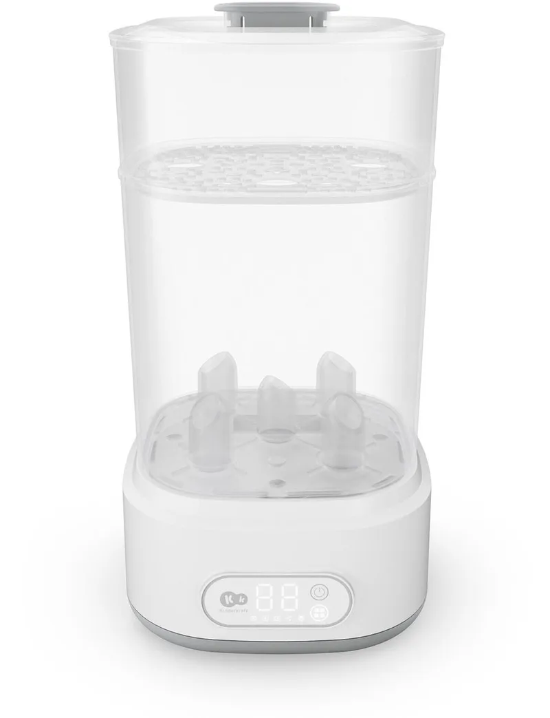 SANVO - Sterilisator - 3-in-1 - Droogfunctie - Capaciteit 5 flessen by Kinderkraft in Wit – product photo