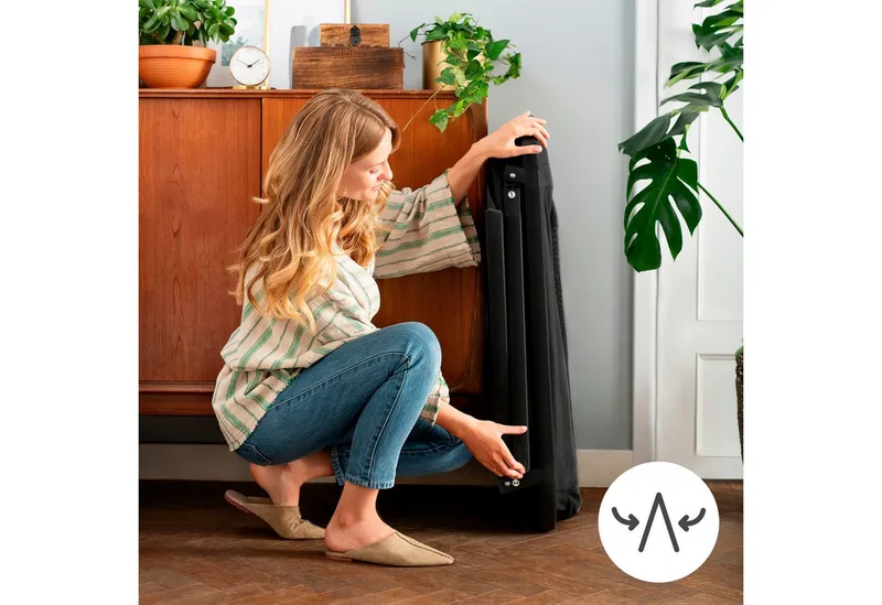 SOFI PLUS - Reisbedje - Box - Wiegje - Ingeklapt - Grijs by Kinderkraft in Black – product photo 5 of 5